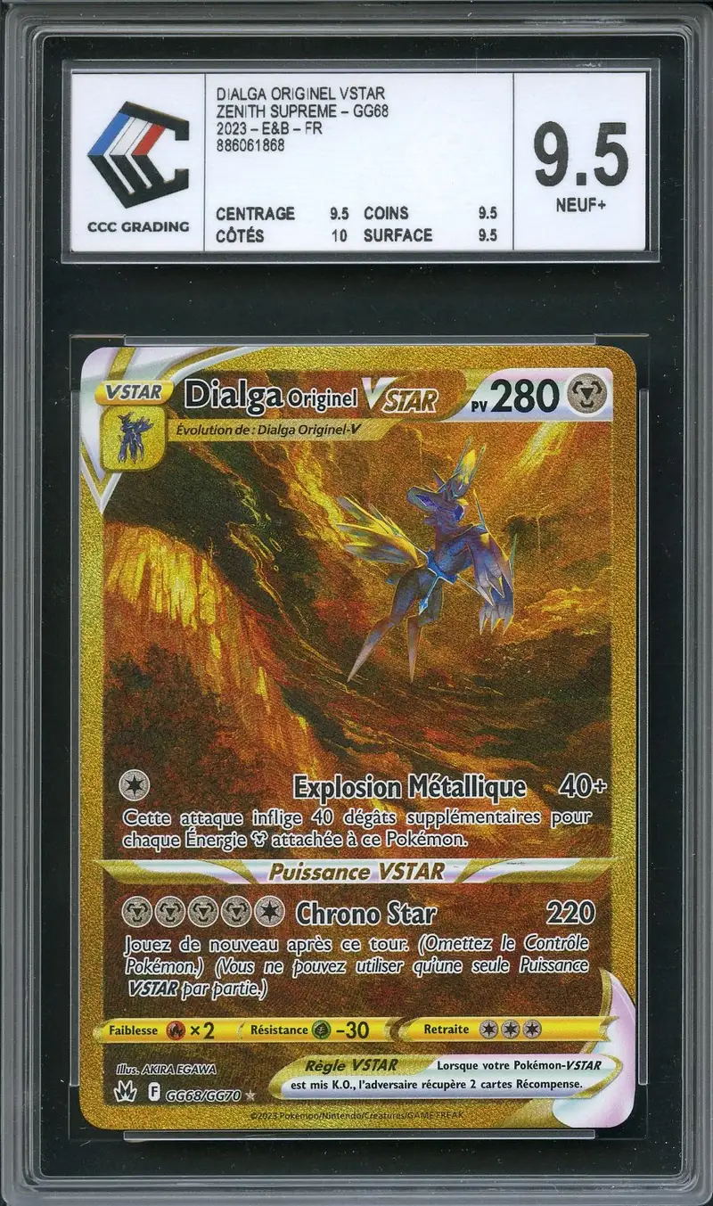 CCC 9.5 Dialga Originel VStar