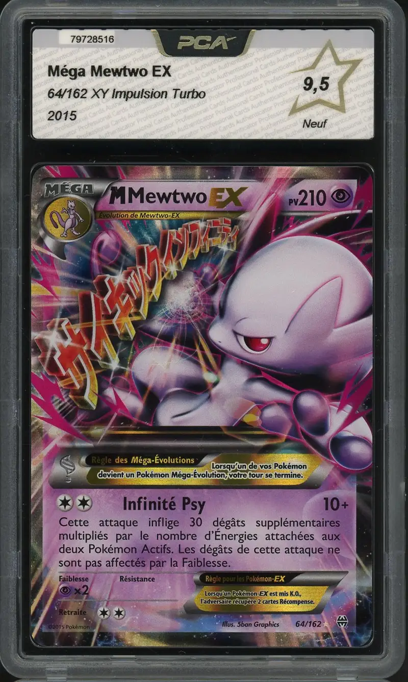 PCA 9.5 Méga Mewtwo Ex