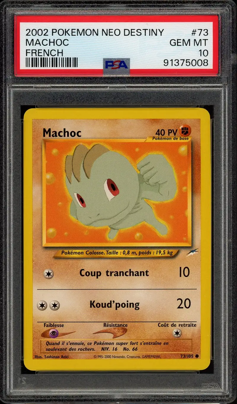 PSA 10 Machoc