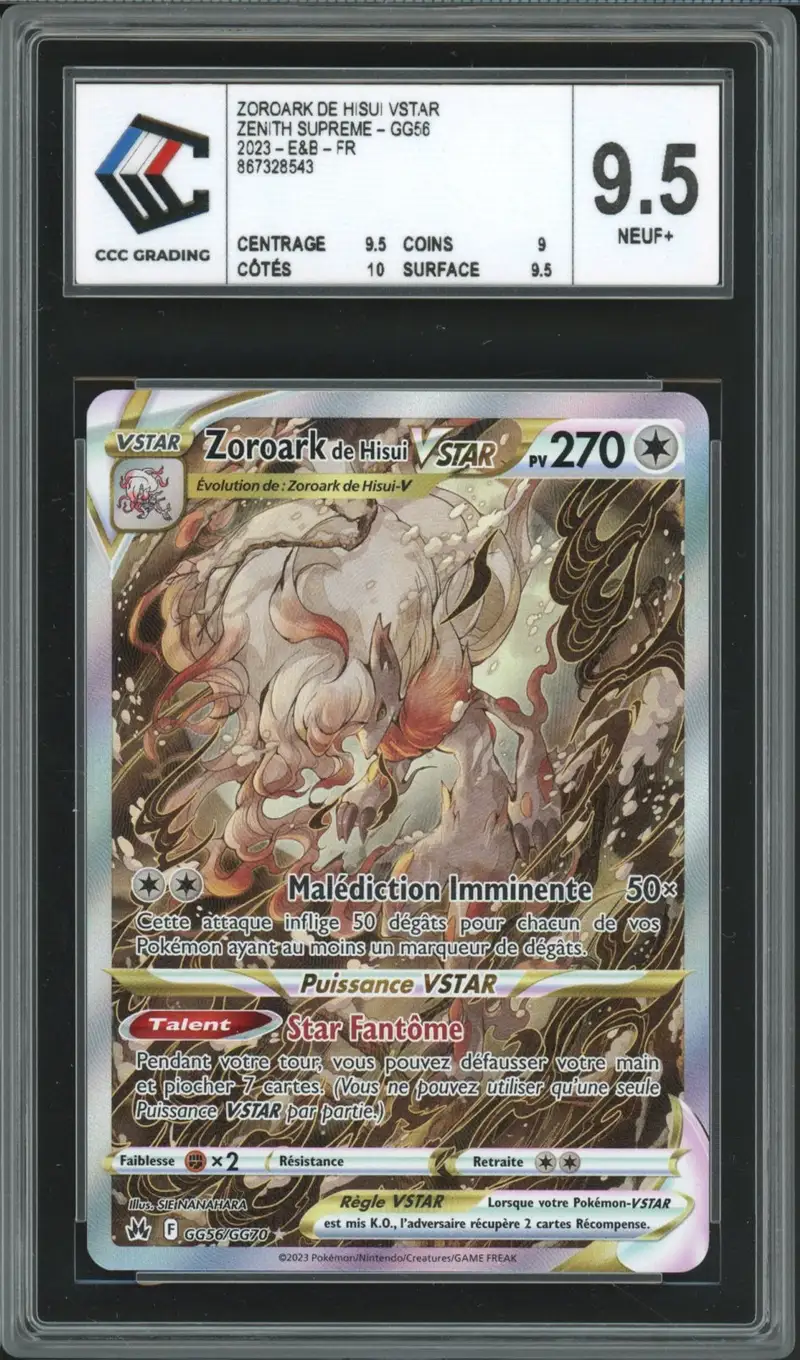 CCC 9.5 Zoroark de Hisui VStar
