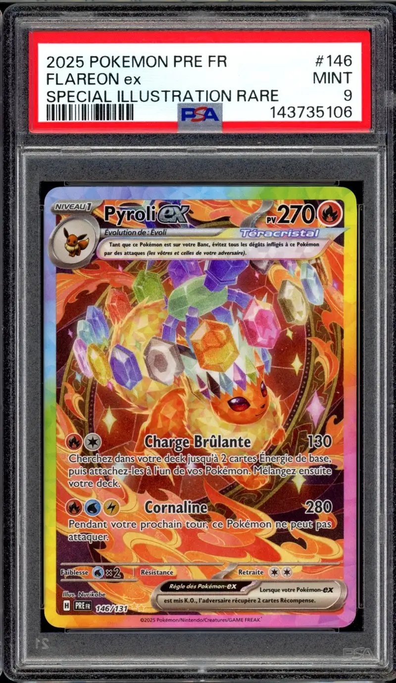 PSA 9 Pyroli Ex