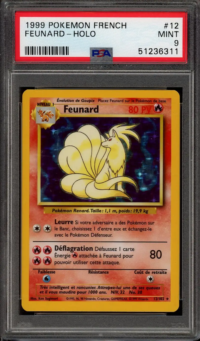 PSA 9 Feunard Holo