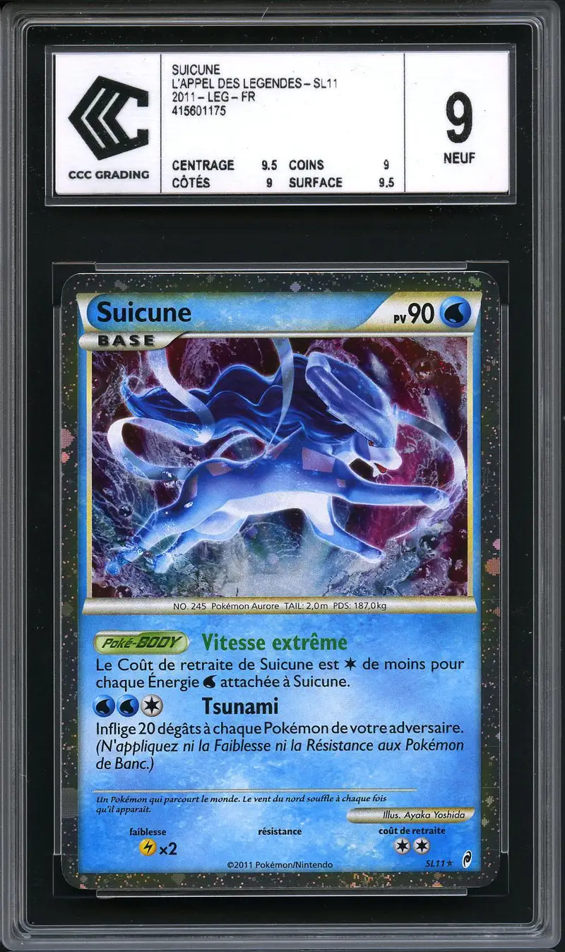 CCC 9 Suicune Holo
