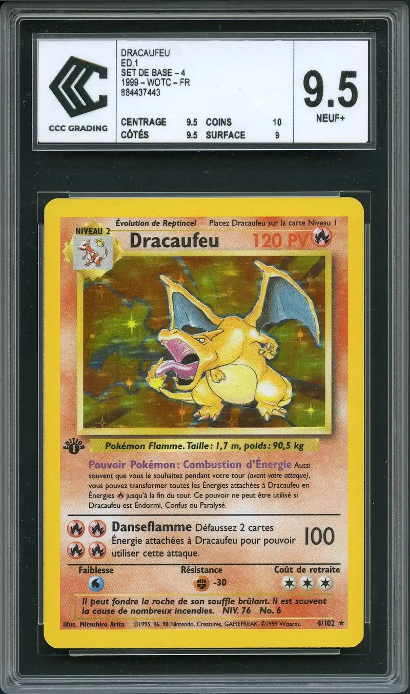 CCC 9.5 Dracaufeu Holo