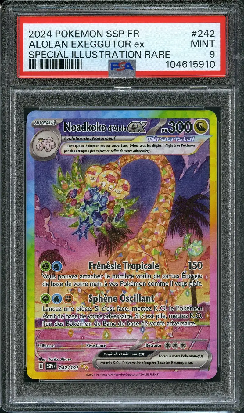 PSA 9 Noadkoko d'Alola Ex