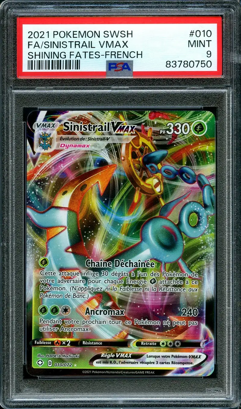 PSA 9 Sinistrail VMax