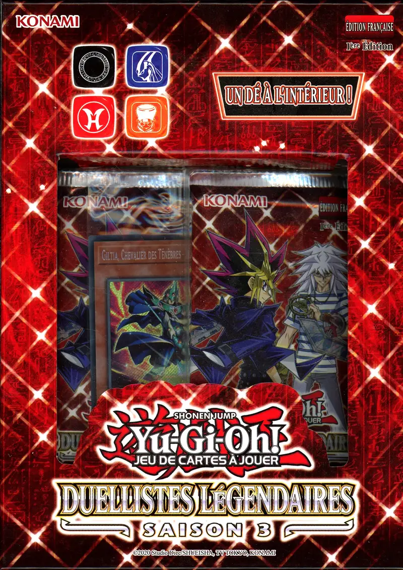 Coffret Yu-Gi-Oh! Duellistes Légendaires Saison 3