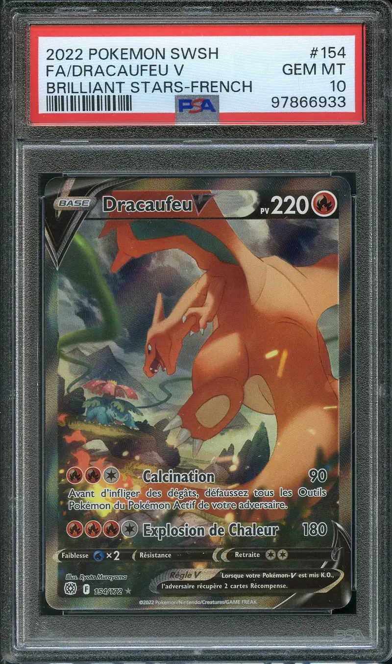 PSA 10 Dracaufeu V