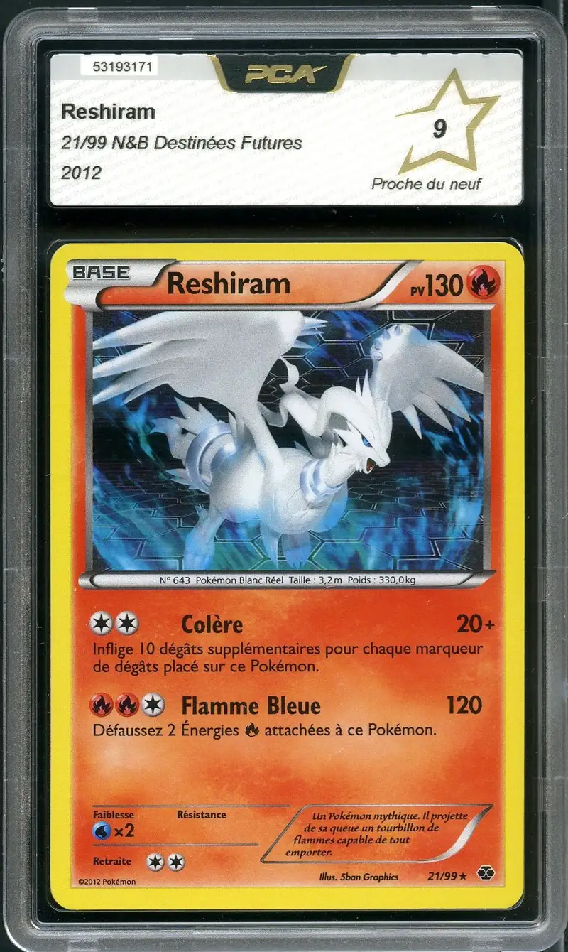 PCA 9 Reshiram Holo