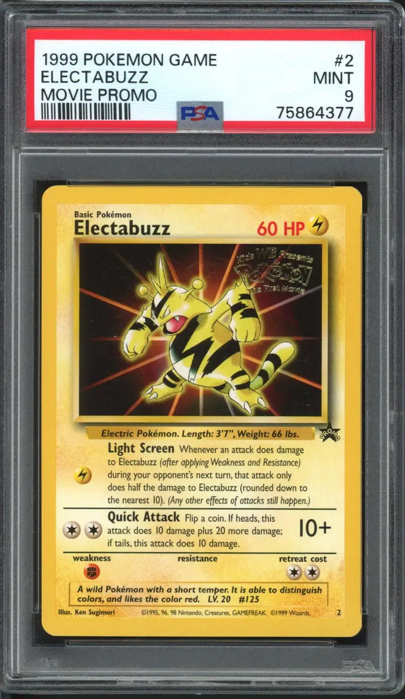 PSA 9 Electabuzz