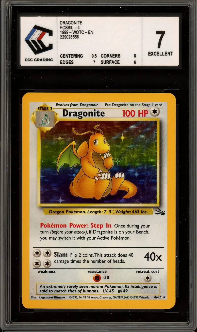 CCC 7 Dragonite Holo