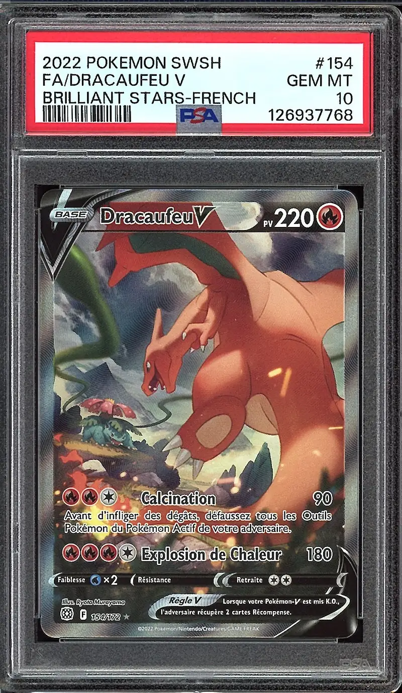 PSA 10 Dracaufeu V
