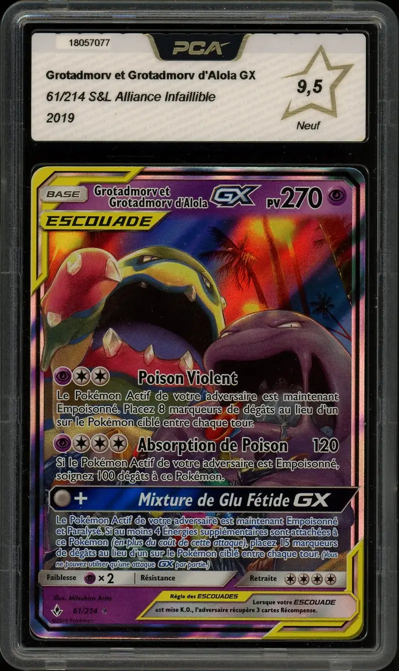 PCA 9.5 Grotadmorv et Grotadmorv d'Alola Gx