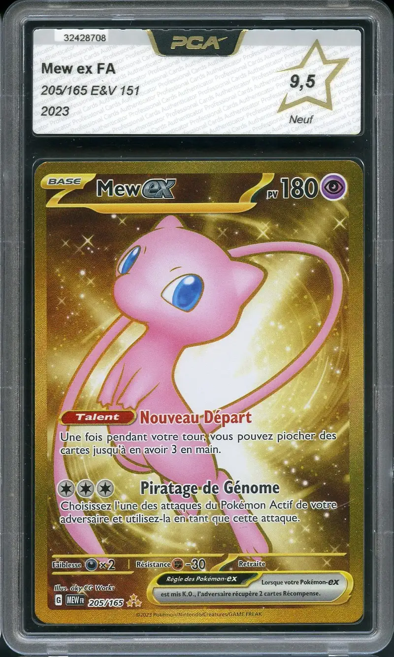 PCA 9.5 Mew Ex Gold