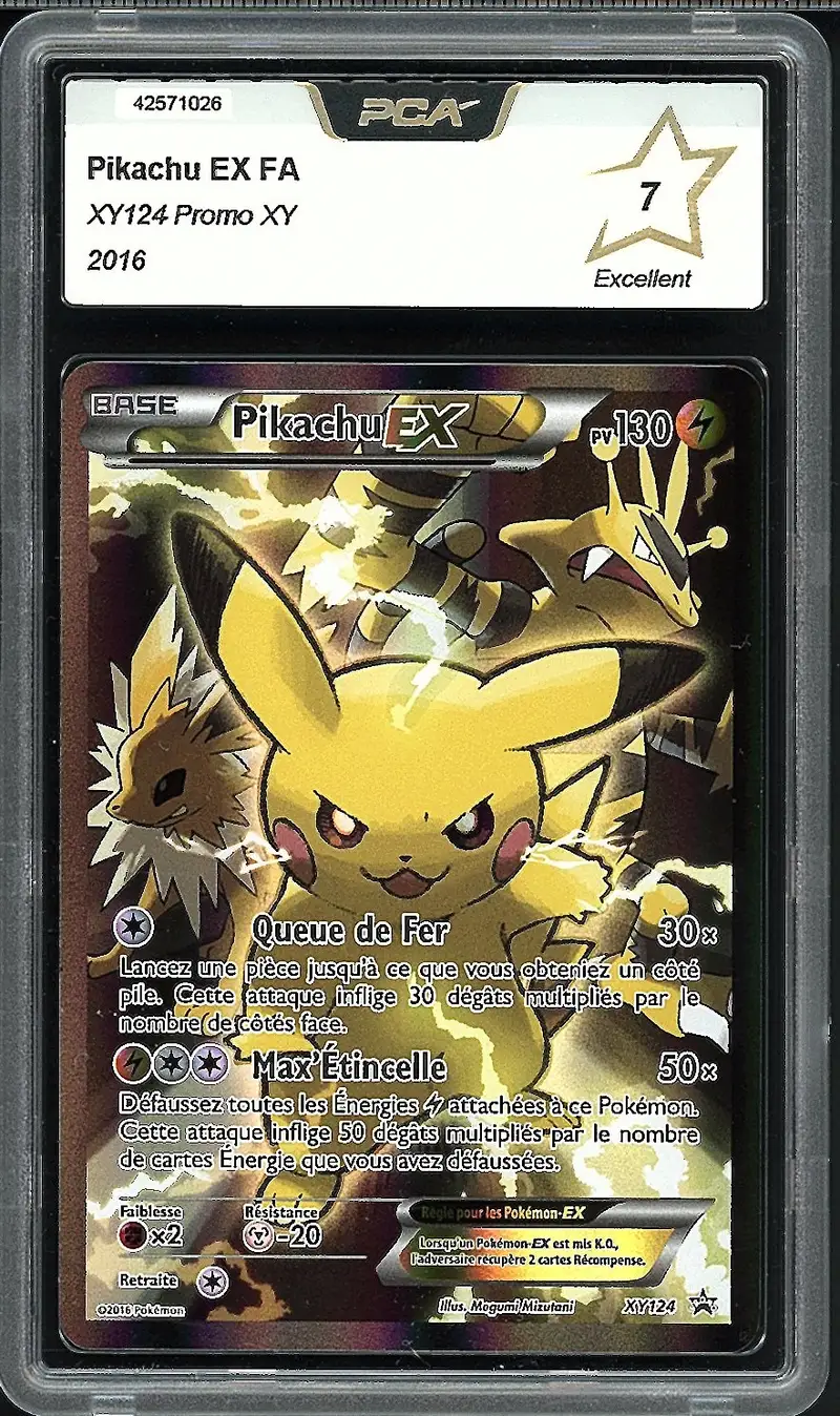 PCA 7 Pikachu Ex