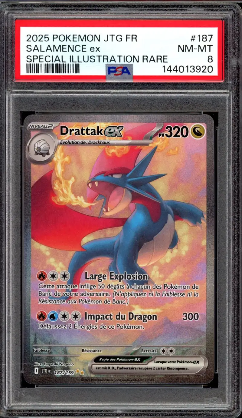 PSA 8 Drattak Ex