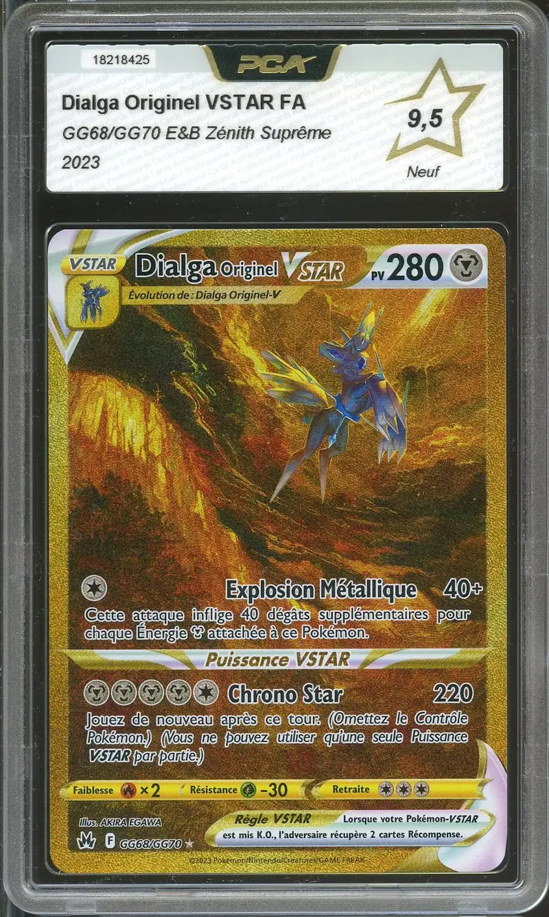 PCA 9.5 Dialga Originel VStar Gold