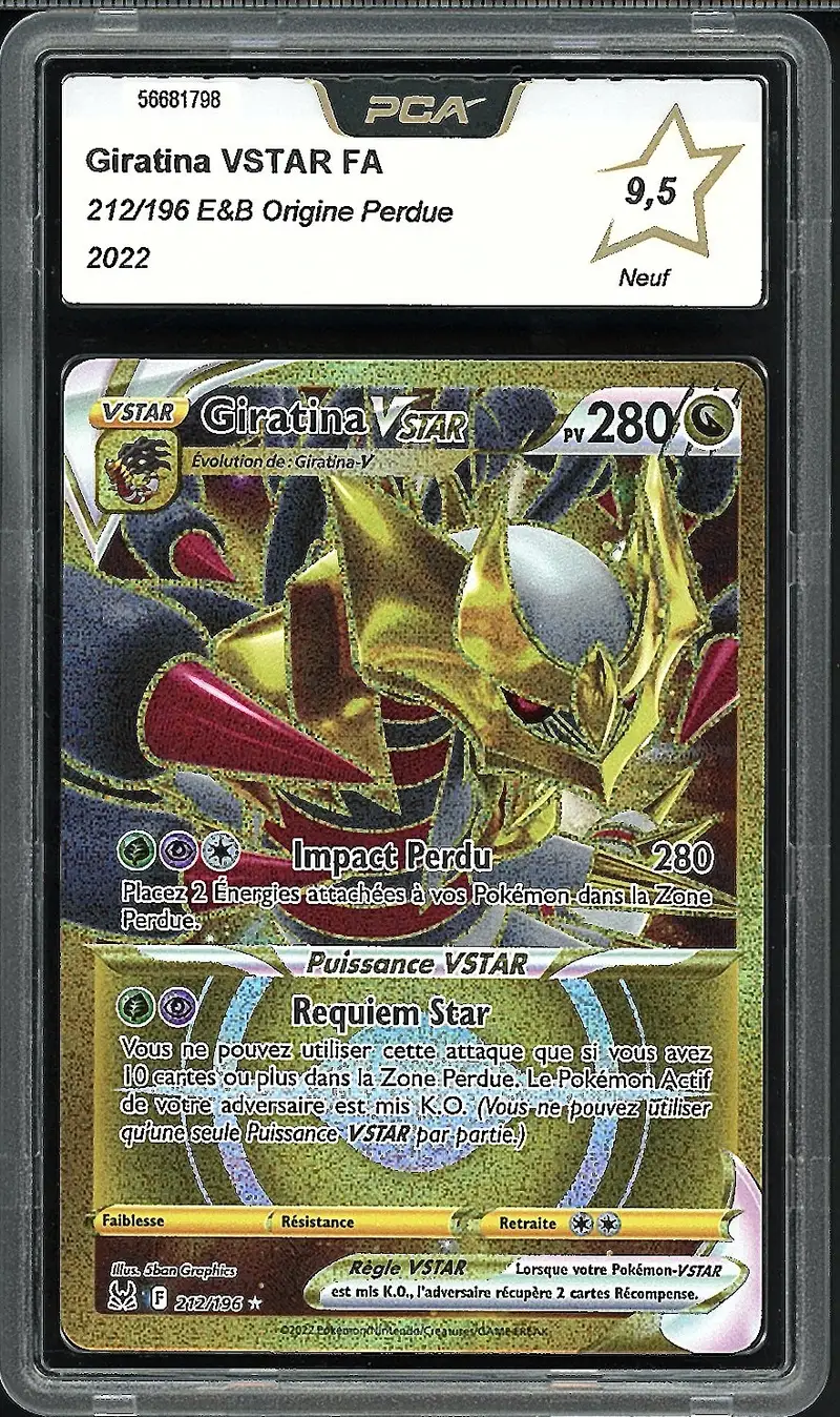 PCA 9.5 Giratina VStar Gold