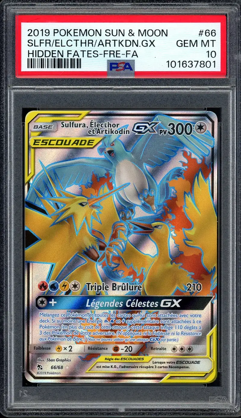 PSA 10 Sulfura, Électhor et Artikodin Gx