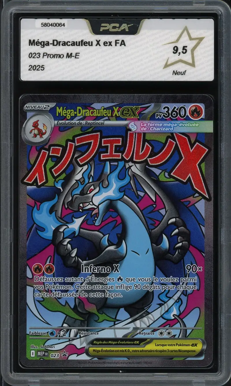 PCA 9.5 Méga-Dracaufeu X Ex