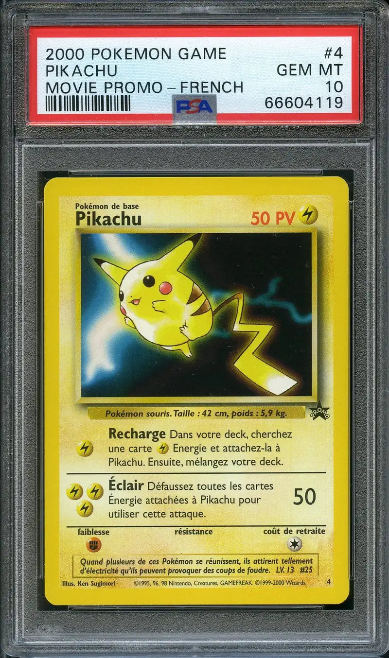 PSA 10 Pikachu