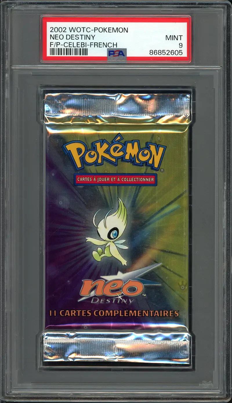 PSA 9 Booster Neo Destiny