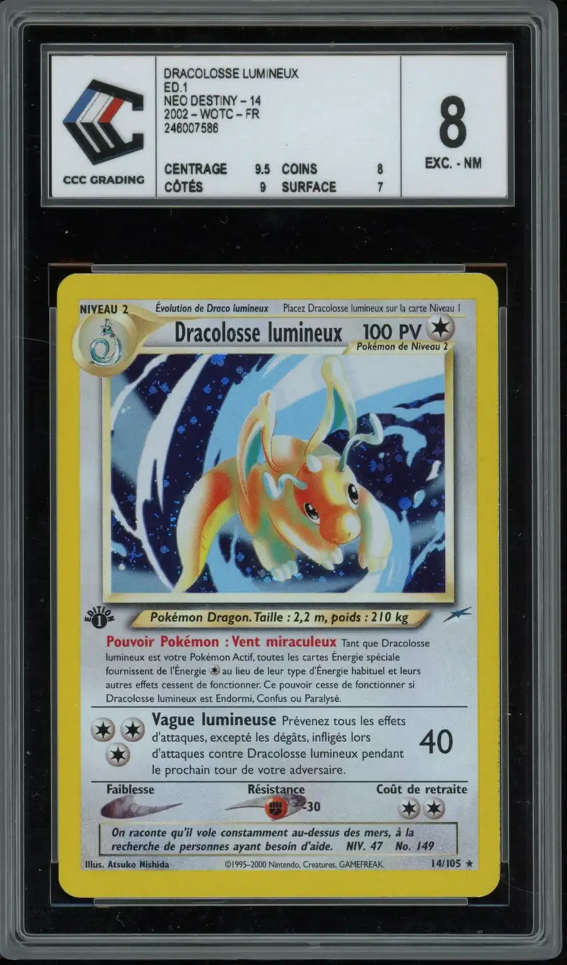 CCC 8 Dracolosse Lumineux Holo