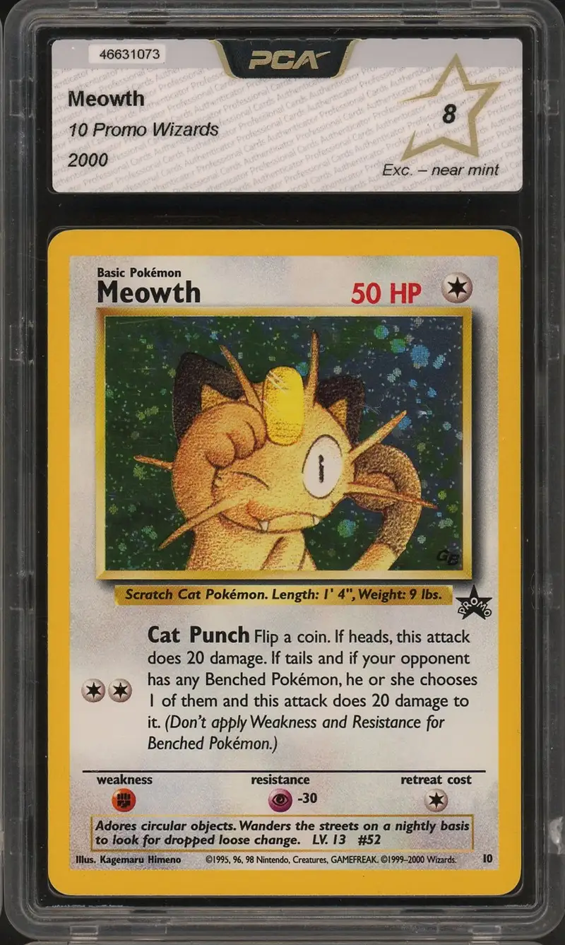 PCA 8 Meowth Holo