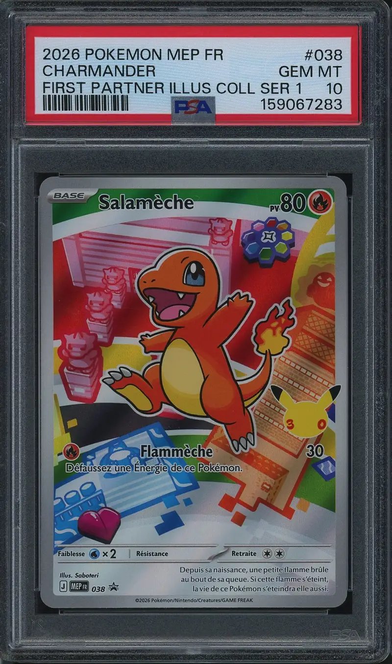 PSA 10 Salamèche