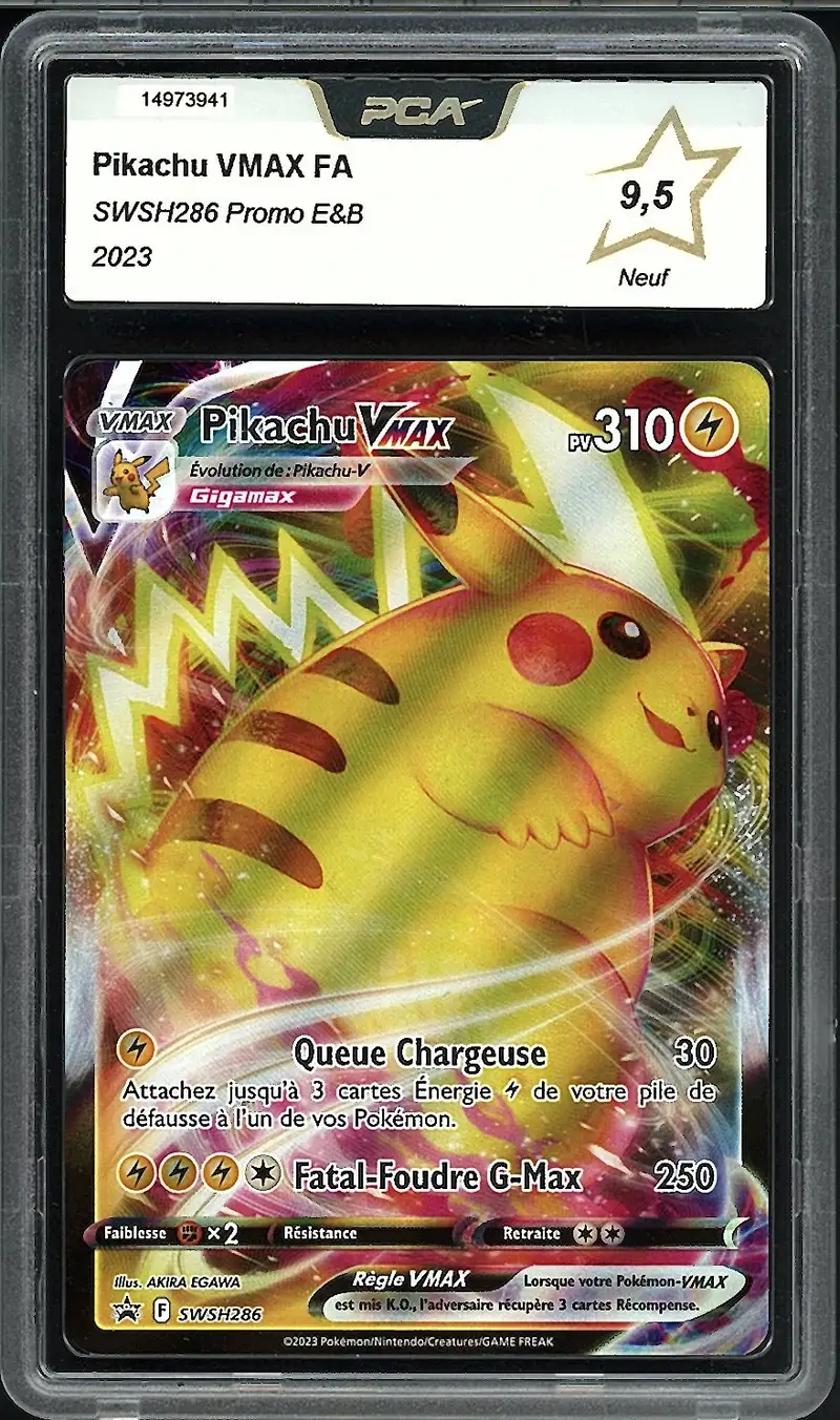 PCA 9.5 Pikachu VMax