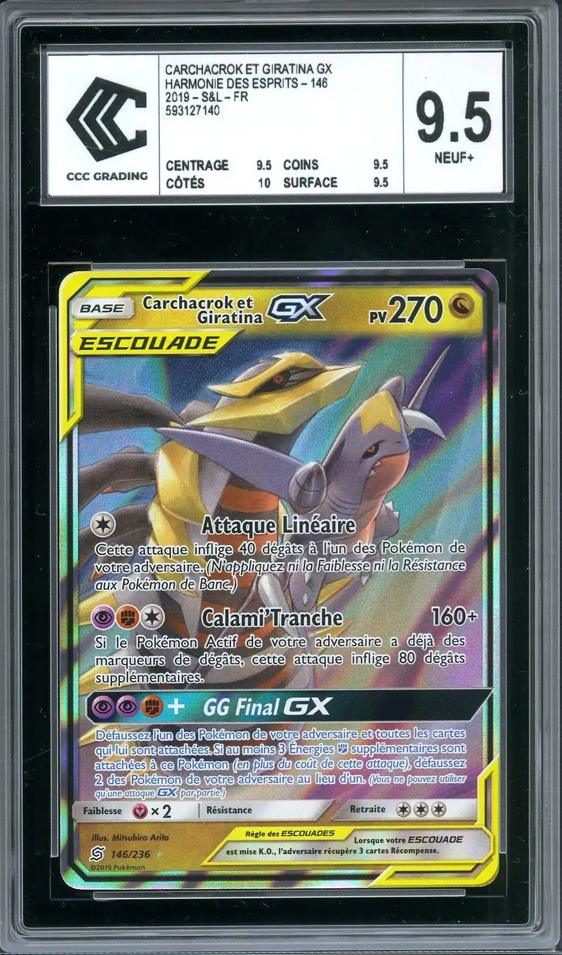 CCC 9.5 Carchacrok et Giratina Gx