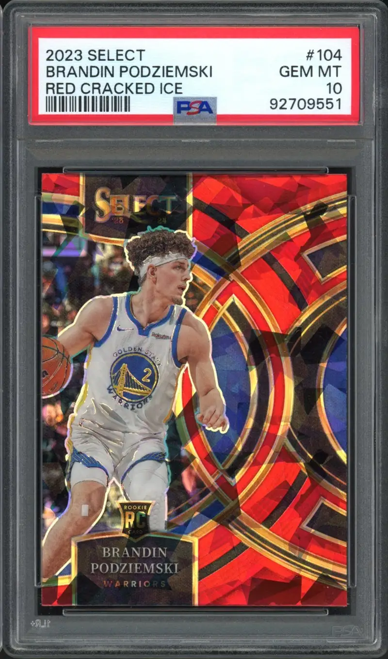 PSA 10 Brandin Podziemski