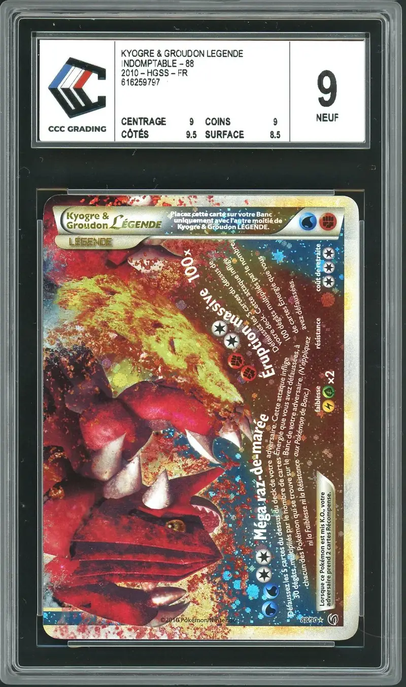 CCC 9 Kyogre & Groudon Légende