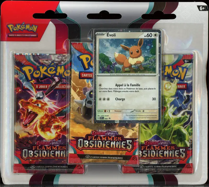Tripack EV3 Flammes Obsidiennes
