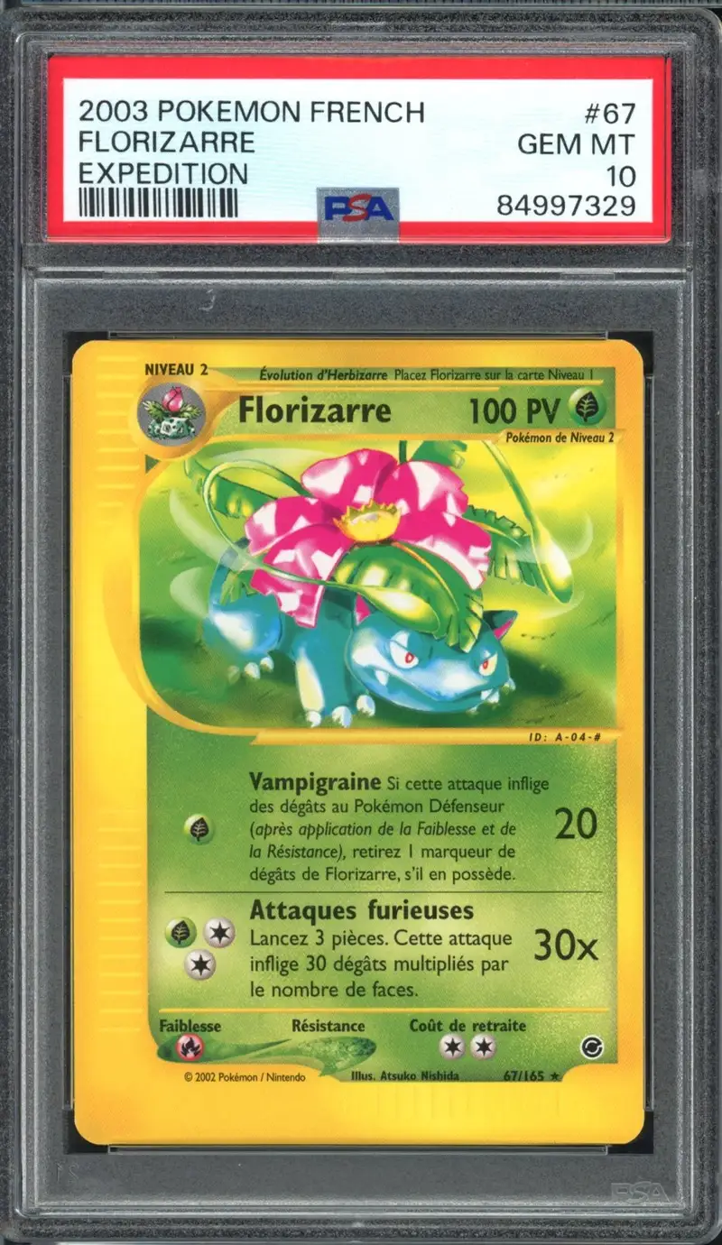 PSA 10 Florizarre