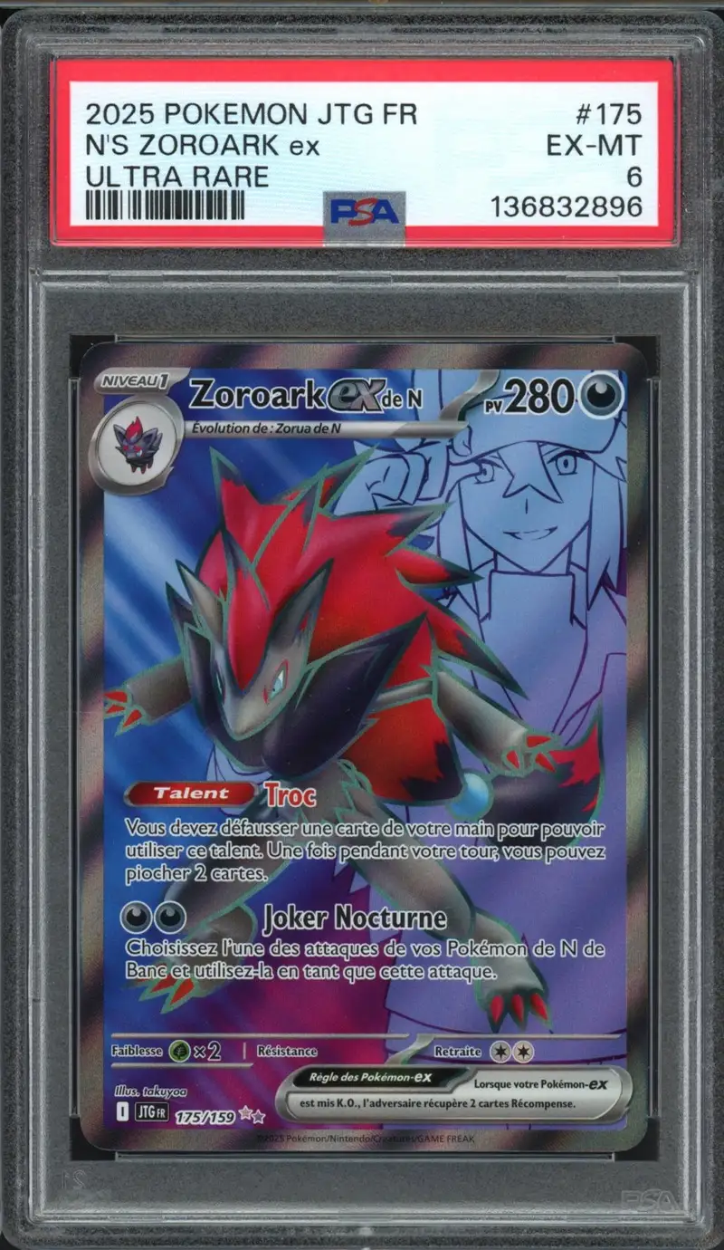 PSA 6 Zoroark Ex de N