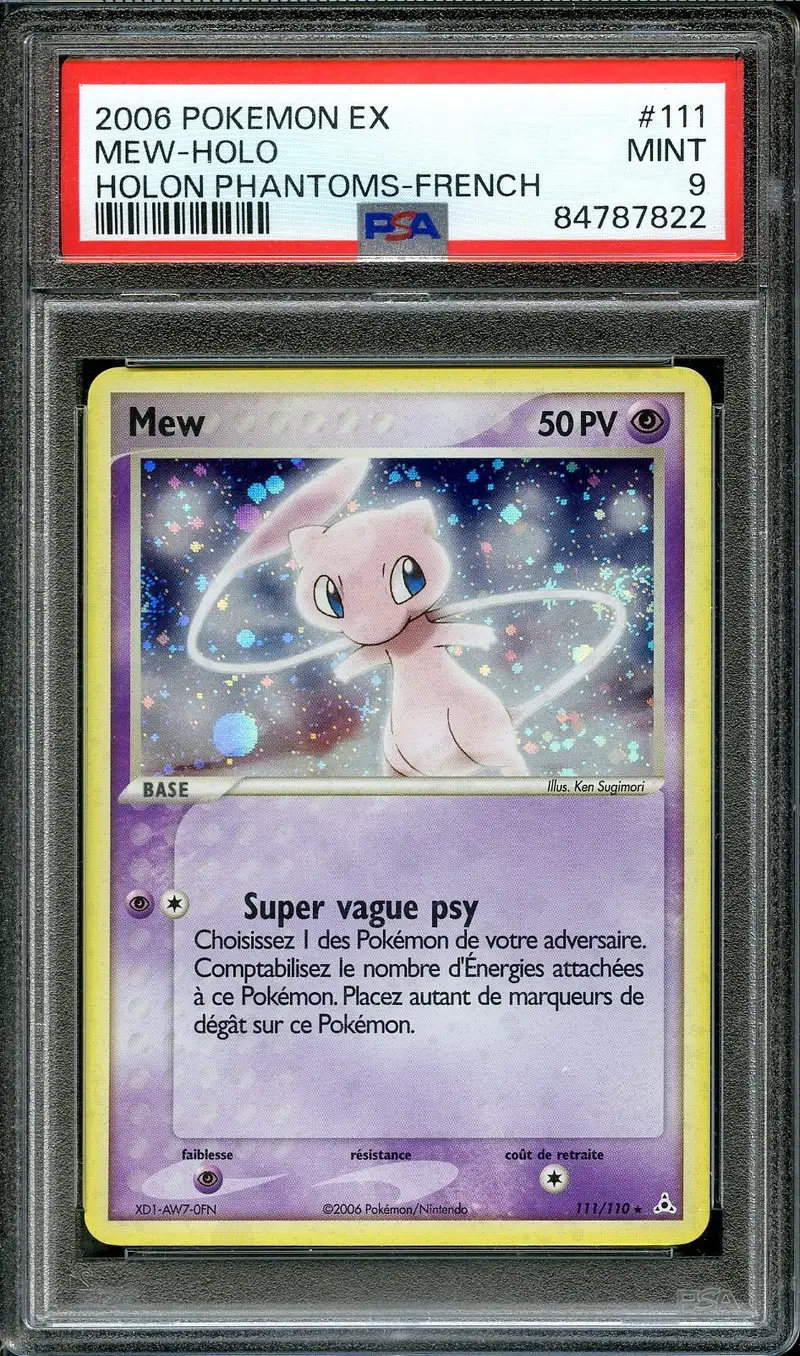 PSA 9 Mew Holo