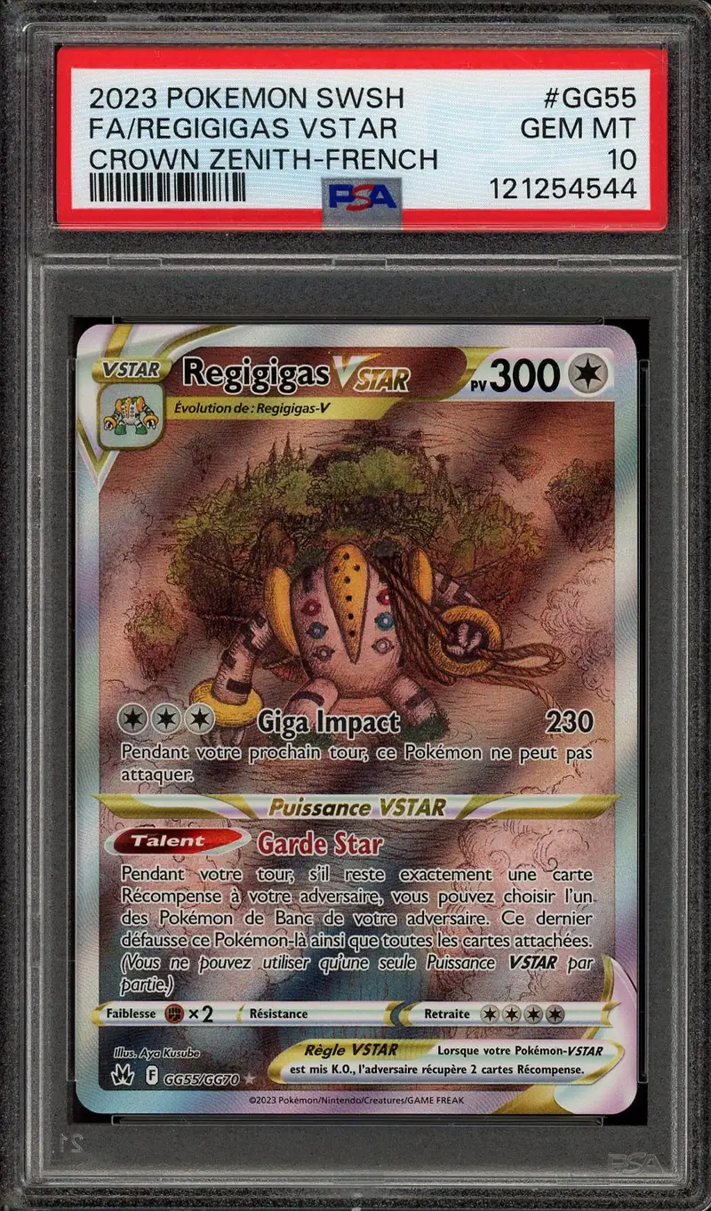 PSA 10 Regigigas VStar