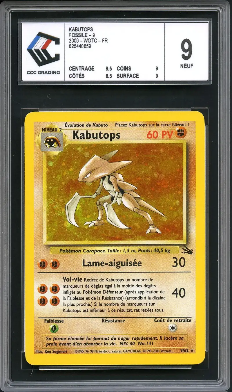 CCC 9 Kabutops Holo