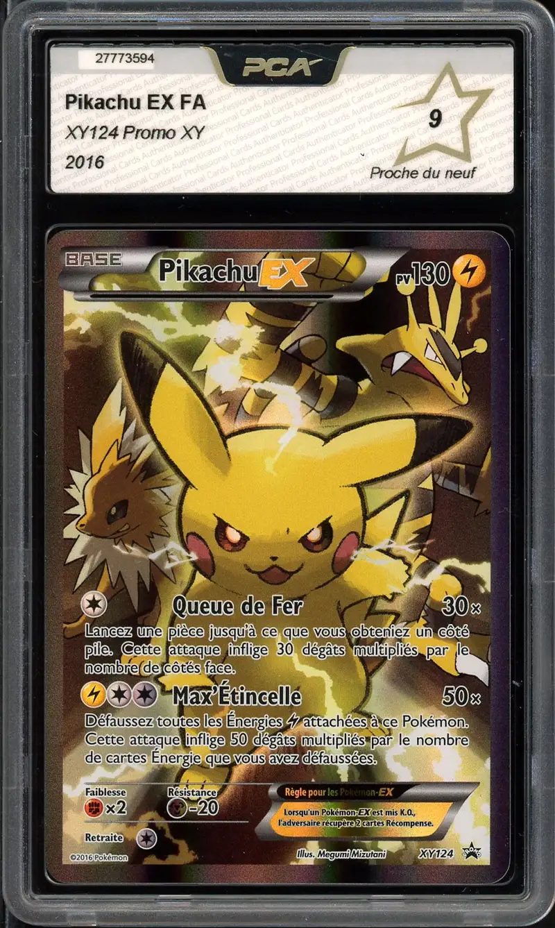PCA 9 Pikachu Ex