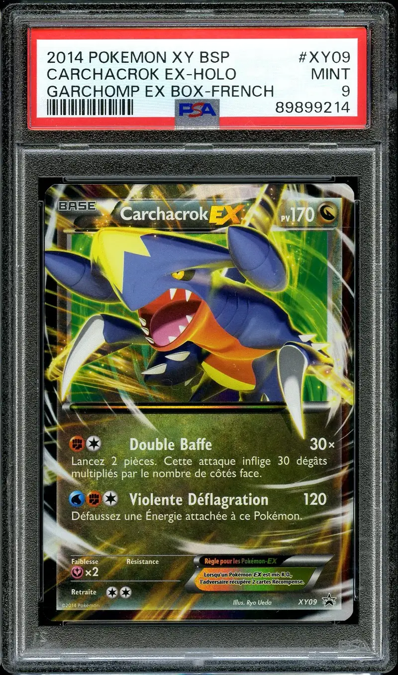 PSA 9 Carchacrok Ex
