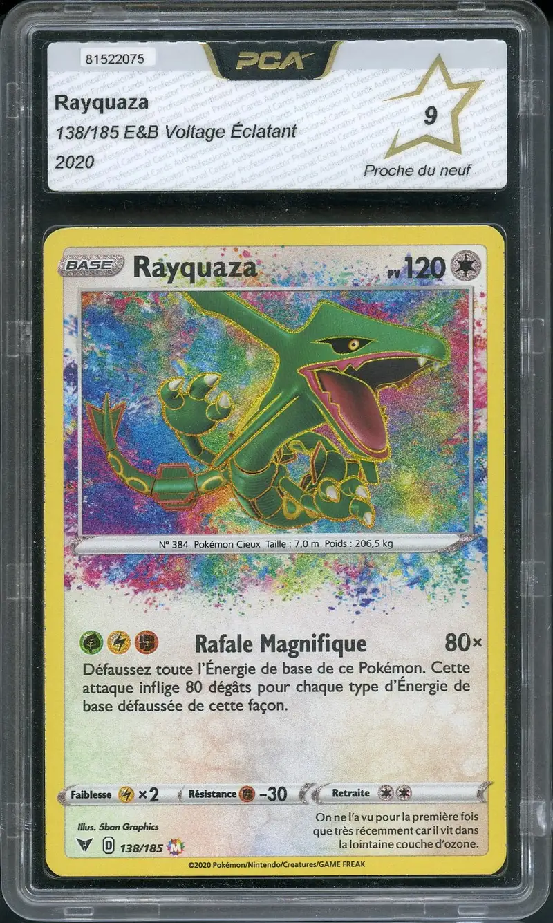 PCA 9 Rayquaza Holo