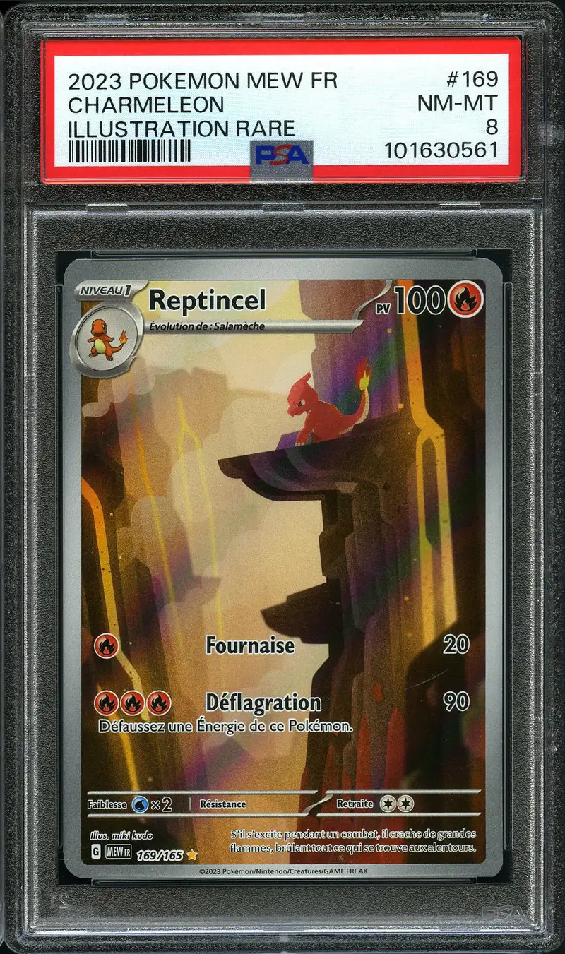 PSA 8 Reptincel