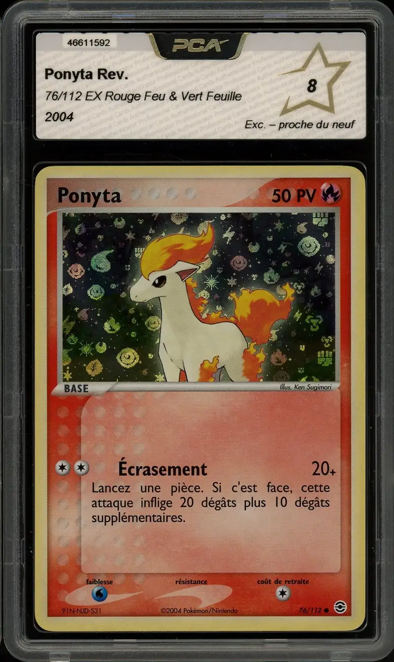 PCA 8 Ponyta Holo
