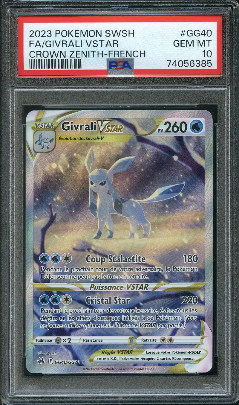 PSA 10 Givrali VStar