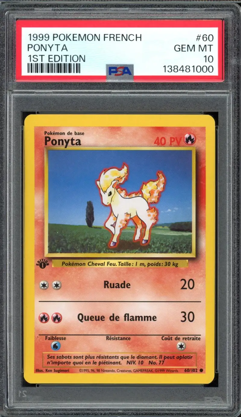 PSA 10 Ponyta
