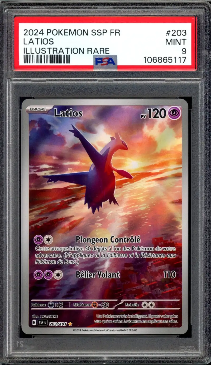 PSA 9 Latios