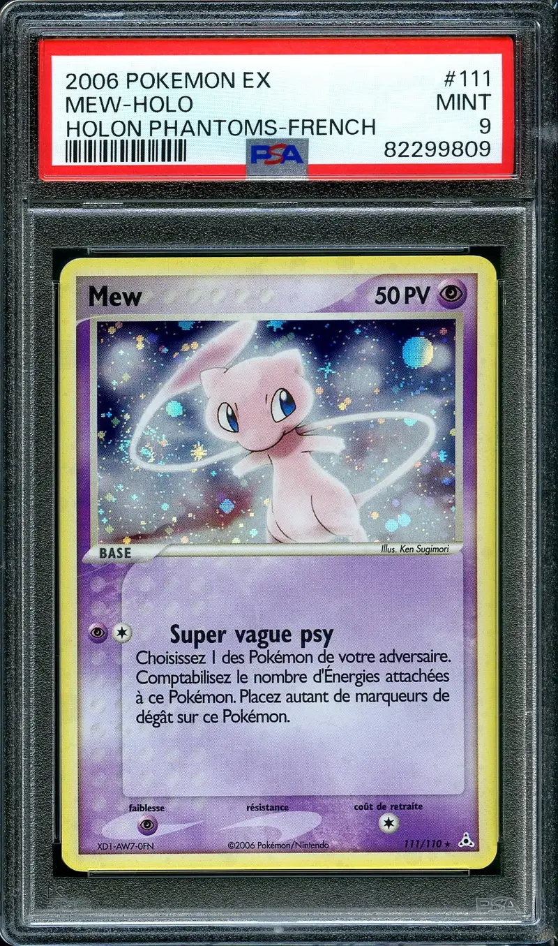 PSA 9 Mew Holo