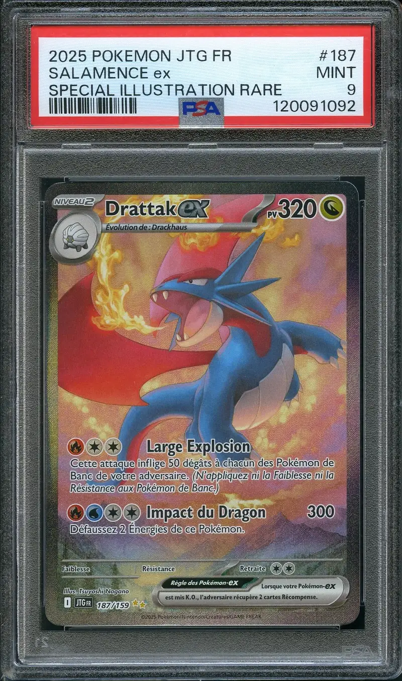 PSA 9 Drattak Ex