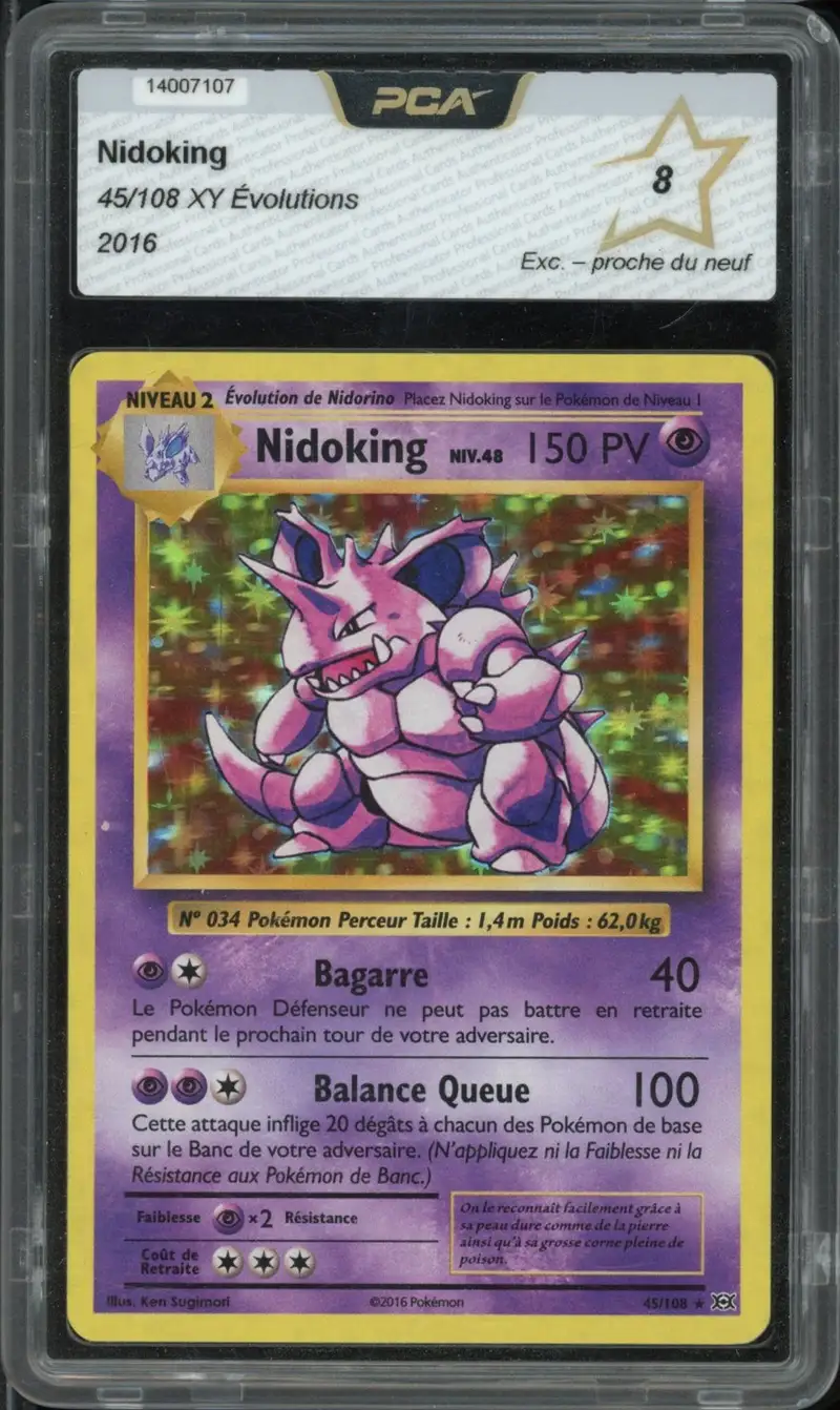 PCA 8 Nidoking Holo